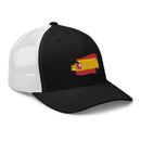 Comprar Gorra Bandera de España bordada trucker Bandera España La Flamenca de Borgoña Patricia Muñoz VOX
