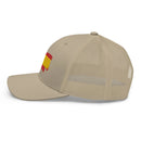 Comprar Gorra Bandera de España bordada trucker Bandera España La Flamenca de Borgoña Patricia Muñoz VOX