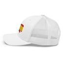 Comprar Gorra Bandera de España bordada trucker Bandera España La Flamenca de Borgoña Patricia Muñoz VOX