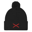 Comprar Gorro Cruz de Borgoña con pompón Bandera España La Flamenca de Borgoña Patricia Muñoz VOX