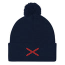 Comprar Gorro Cruz de Borgoña con pompón Bandera España La Flamenca de Borgoña Patricia Muñoz VOX