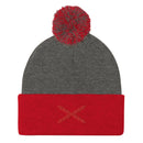 Comprar Gorro Cruz de Borgoña con pompón Bandera España La Flamenca de Borgoña Patricia Muñoz VOX