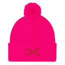 Comprar Gorro Cruz de Borgoña con pompón Bandera España La Flamenca de Borgoña Patricia Muñoz VOX