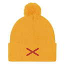 Comprar Gorro Cruz de Borgoña con pompón Bandera España La Flamenca de Borgoña Patricia Muñoz VOX