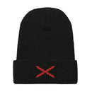 Comprar Gorro Cruz de Borgoña de punto gofrado Bandera España La Flamenca de Borgoña Patricia Muñoz VOX