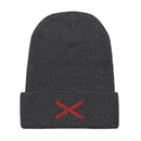 Comprar Gorro Cruz de Borgoña de punto gofrado Bandera España La Flamenca de Borgoña Patricia Muñoz VOX