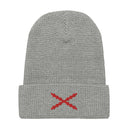 Comprar Gorro Cruz de Borgoña de punto gofrado Bandera España La Flamenca de Borgoña Patricia Muñoz VOX