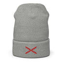 Comprar Gorro Cruz de Borgoña de punto gofrado Bandera España La Flamenca de Borgoña Patricia Muñoz VOX