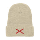 Comprar Gorro Cruz de Borgoña de punto gofrado Bandera España La Flamenca de Borgoña Patricia Muñoz VOX