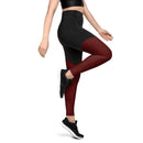 Comprar Leggins de deporte Cruz de Borgoña mosaico Bandera España La Flamenca de Borgoña Patricia Muñoz VOX