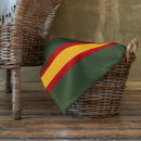 Comprar Manta polar Cuerpo Jurídico Militar La Flamenca de Borgoña, Bandera de España, Cruz de Borgoña, Patricia Muñoz, VOX, Santiago Abascal