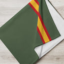 Comprar Manta polar Cuerpo Jurídico Militar La Flamenca de Borgoña, Bandera de España, Cruz de Borgoña, Patricia Muñoz, VOX, Santiago Abascal