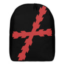 Comprar Mochila Cruz de Borgoña negra Bandera España La Flamenca de Borgoña Patricia Muñoz VOX