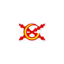 Comprar Pegatina Logo La Flamenca de Borgoña antiburbujas Bandera España La Flamenca de Borgoña Patricia Muñoz VOX