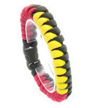 Comprar Pulsera paracord bandera España tricolor verde Ejército Bandera España La Flamenca de Borgoña Patricia Muñoz VOX