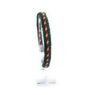Comprar Pulsera trenzada verde bandera España cierre metálico La Flamenca de Borgoña, Bandera de España, Cruz de Borgoña, Patricia Muñoz, VOX, Santiago Abascal