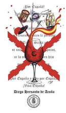 Set 6 pegatinas Poema brindis de los Tercios La Flamenca de Borgoña Patricia Muñoz VOX