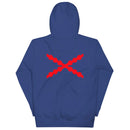 Comprar Sudadera Aspa de Borgoña capucha unisex Bandera España La Flamenca de Borgoña Patricia Muñoz VOX