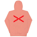 Comprar Sudadera Aspa de Borgoña capucha unisex Bandera España La Flamenca de Borgoña Patricia Muñoz VOX