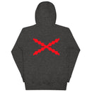 Comprar Sudadera Aspa de Borgoña capucha unisex Bandera España La Flamenca de Borgoña Patricia Muñoz VOX