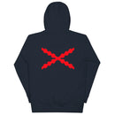 Comprar Sudadera Aspa de Borgoña capucha unisex Bandera España La Flamenca de Borgoña Patricia Muñoz VOX