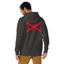 Comprar Sudadera Aspa de Borgoña capucha unisex Bandera España La Flamenca de Borgoña Patricia Muñoz VOX