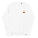 Comprar Sudadera Cruz de Borgoña orgánica raglán unisex Bandera España La Flamenca de Borgoña Patricia Muñoz VOX