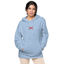 Comprar Sudadera Cruz de Borgoña con capucha unisex Bandera España La Flamenca de Borgoña Patricia Muñoz VOX