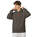 Comprar Sudadera Cruz de Borgoña con capucha unisex Bandera España La Flamenca de Borgoña Patricia Muñoz VOX