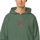 Comprar Sudadera Cruz de Borgoña con capucha unisex Bandera España La Flamenca de Borgoña Patricia Muñoz VOX