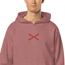 Comprar Sudadera Cruz de Borgoña con capucha unisex Bandera España La Flamenca de Borgoña Patricia Muñoz VOX
