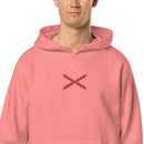 Comprar Sudadera Cruz de Borgoña con capucha unisex Bandera España La Flamenca de Borgoña Patricia Muñoz VOX