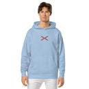 Comprar Sudadera Cruz de Borgoña con capucha unisex Bandera España La Flamenca de Borgoña Patricia Muñoz VOX