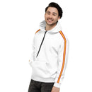Comprar Sudadera de España blanca unisex Bandera España La Flamenca de Borgoña Patricia Muñoz VOX