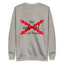 Comprar Sudadera gruesa unisex Ser español es un Honor Bandera España La Flamenca de Borgoña Patricia Muñoz VOX