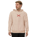 Comprar Sudadera vellón polar unisex Cruz de Borgoña Bandera España La Flamenca de Borgoña Patricia Muñoz VOX