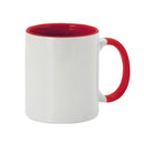 Taza roja de Alta calidad para sublimar La Flamenca de Borgoña Patricia Muñoz VOX