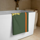 Comprar Toalla Cuerpo Jurídico Militar 2 La Flamenca de Borgoña, Bandera de España, Cruz de Borgoña, Patricia Muñoz, VOX, Santiago Abascal