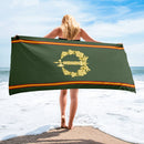 Comprar Toalla Cuerpo Jurídico Militar 2 La Flamenca de Borgoña, Bandera de España, Cruz de Borgoña, Patricia Muñoz, VOX, Santiago Abascal