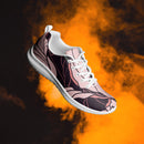 Comprar Zapatillas deporte Floral para mujer La Flamenca de Borgoña, Bandera de España, Cruz de Borgoña, Patricia Muñoz, VOX, Santiago Abascal