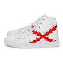 Comprar Zapatillas lona alta Cruz de Borgoña grande La Flamenca de Borgoña, Bandera de España, Cruz de Borgoña, Patricia Muñoz, VOX, Santiago Abascal