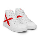 Comprar Zapatillas lona alta Cruz de Borgoña grande La Flamenca de Borgoña, Bandera de España, Cruz de Borgoña, Patricia Muñoz, VOX, Santiago Abascal