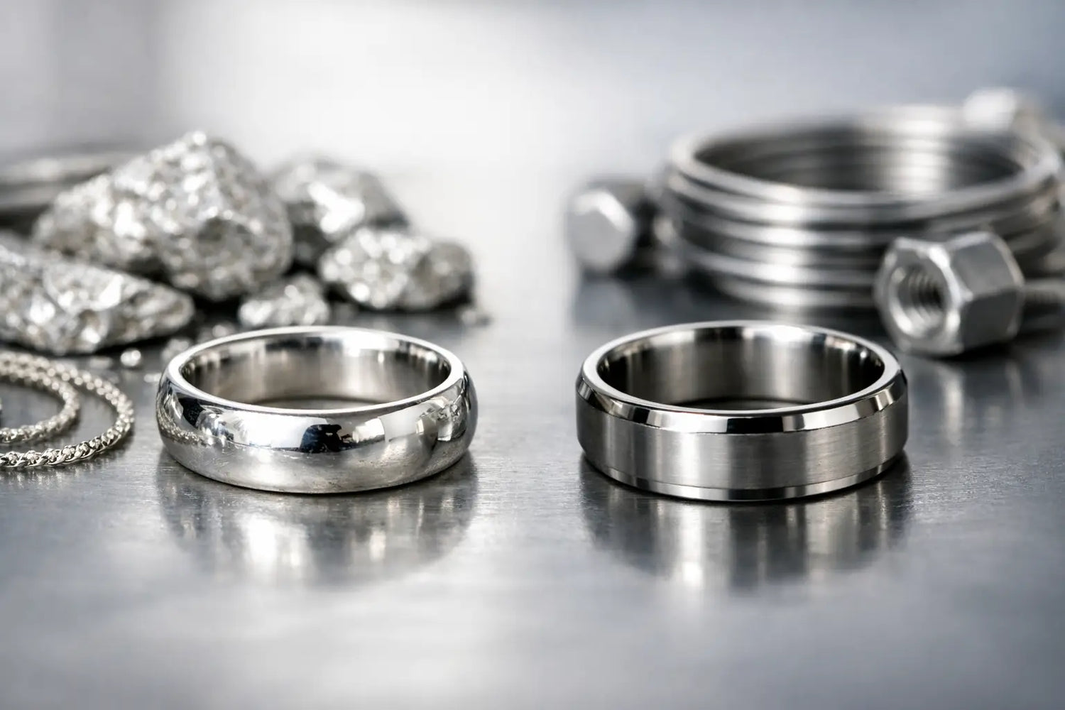 Plata española o acero inoxidable ¿qué elegir?