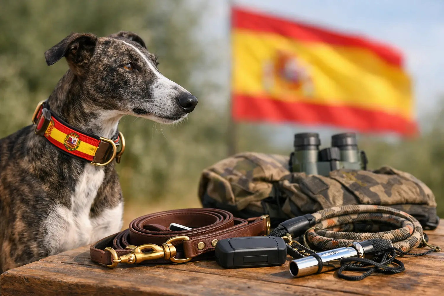 Accesorios para galgueros españoles con orgullo