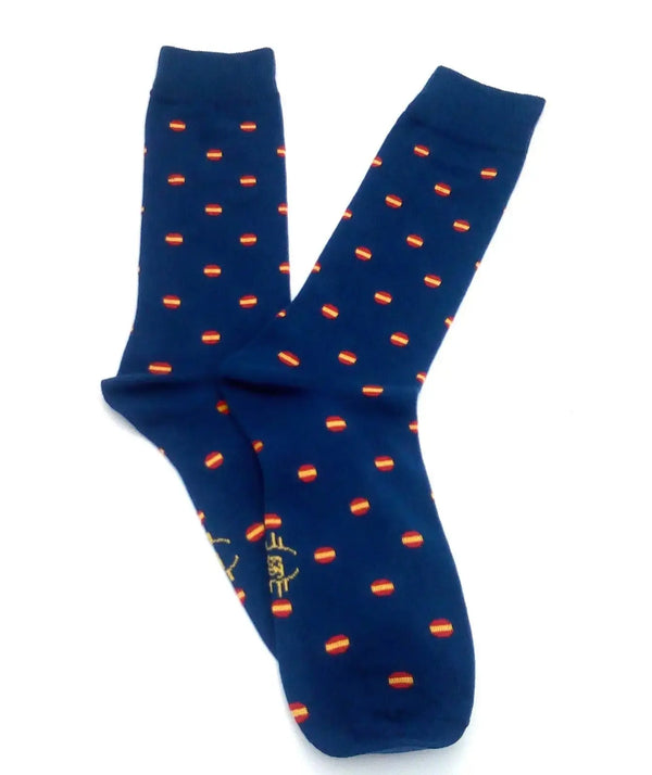 Calcetines Bandera España 2023 Bandera España La Flamenca de Borgoña 