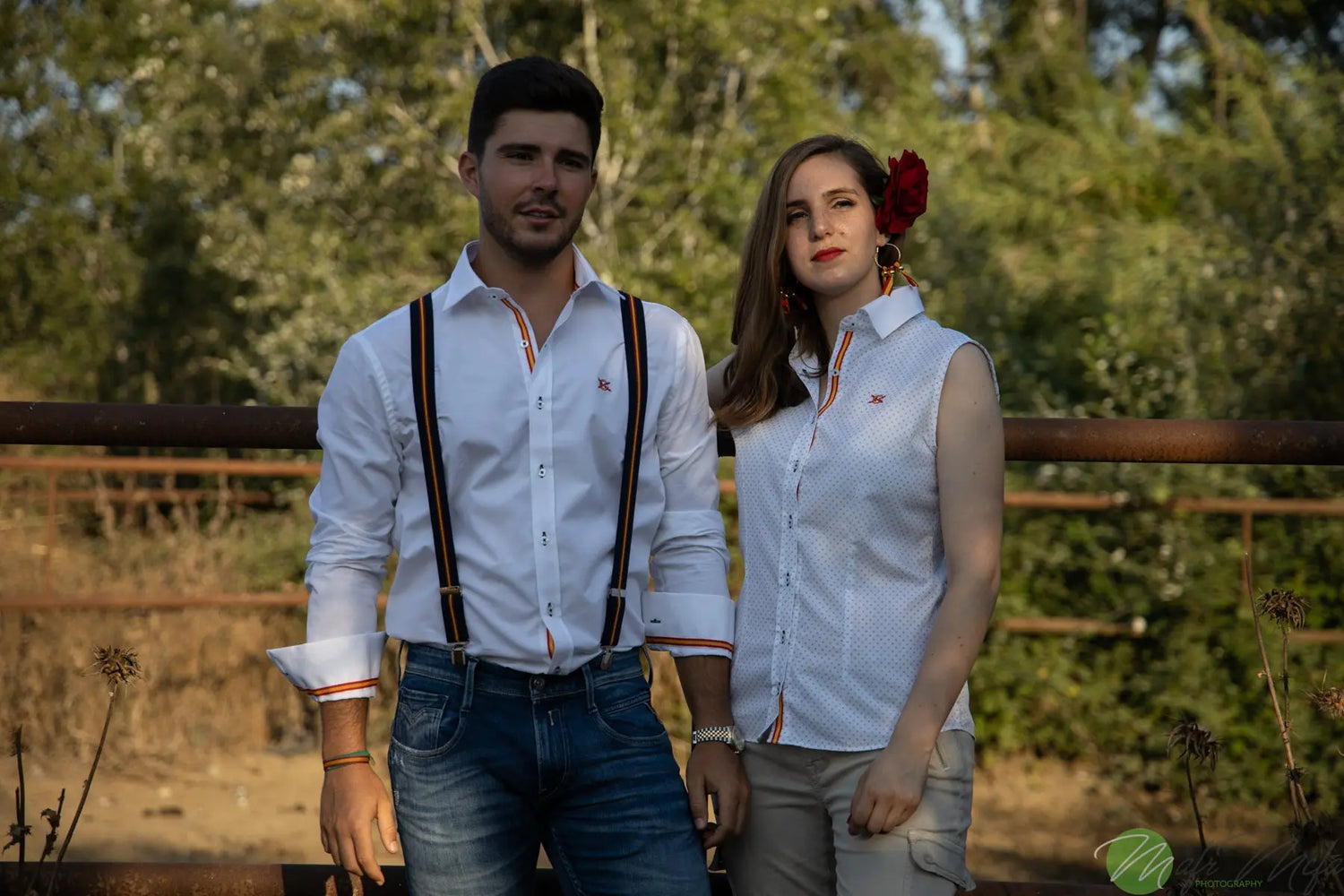 Camisas para mujer La Flamenca de Borgoña, Bandera de España, Cruz de Borgoña, Patricia Muñoz, VOX, Santiago Abascal 