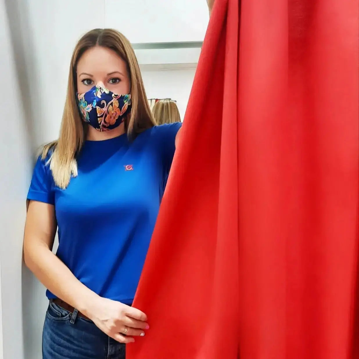 Camiseta de España para mujer 2022 La Flamenca de Borgoña, Bandera de España, Cruz de Borgoña, Patricia Muñoz, VOX, Santiago Abascal 