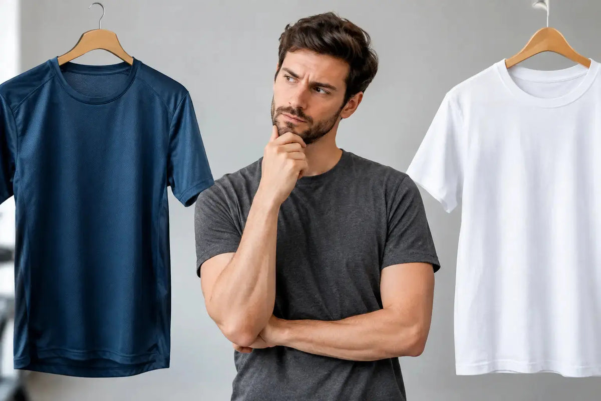 Camiseta técnica versus algodón: ¿cuál elegir?