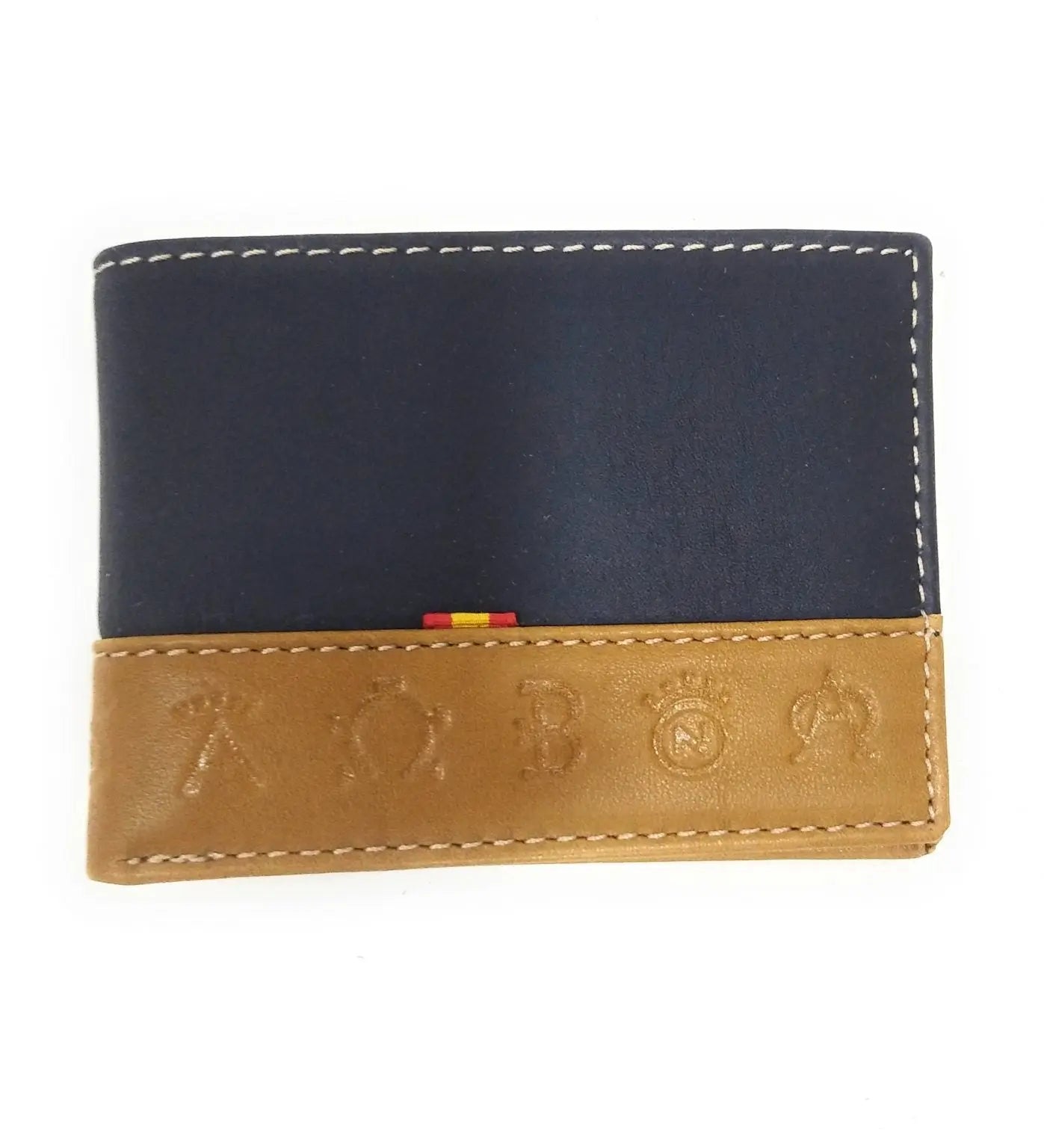 Carteras de piel de Ubrique 2022 La Flamenca de Borgoña, Bandera de España, Cruz de Borgoña, Patricia Muñoz, VOX, Santiago Abascal 