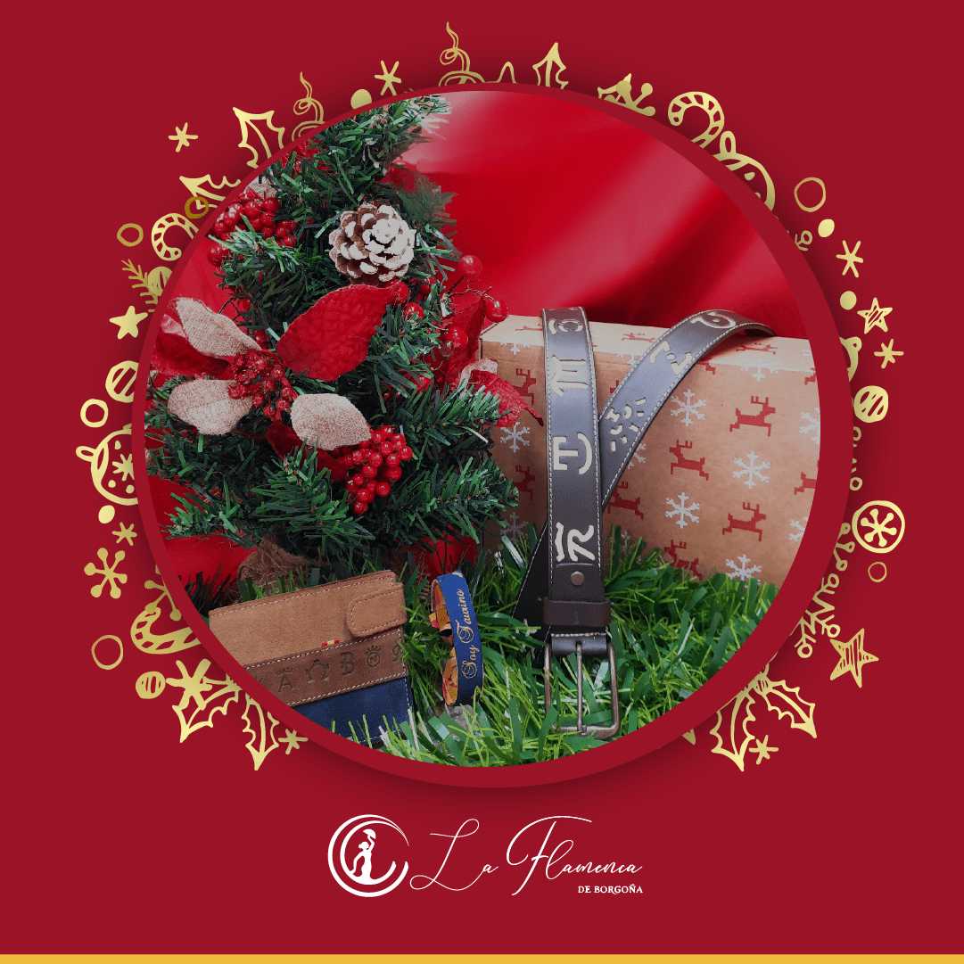 Cesta de Navidad Bandera España La Flamenca de Borgoña 